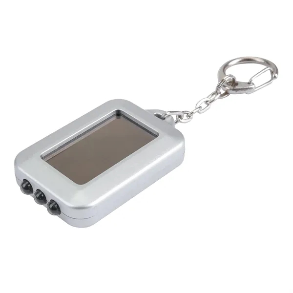 Keychain has 3 LED lights powered by natural sunlight.... from ASI 46755 Cosmo Promos