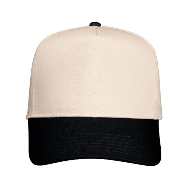 5-panel twill cap. Blank product.... from ASI 84358 S&S Activewear