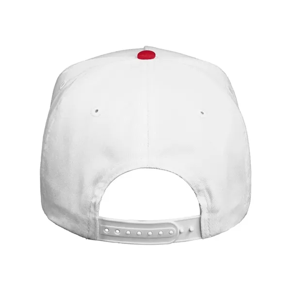 5-panel twill cap. Blank product.... from ASI 84358 S&S Activewear