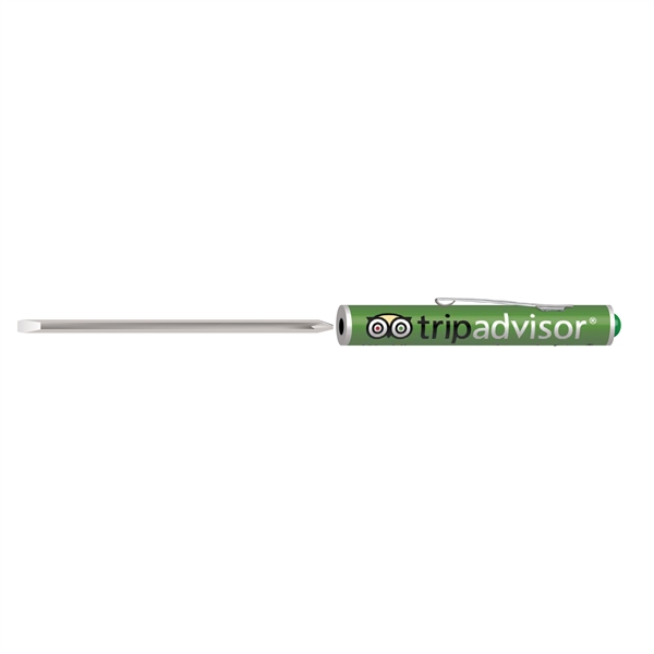 Reversible Pocket Screwdriver with Slotted Size 0.13" and Phillips Head Size... from ASI 34040 Alexander Mfg Co