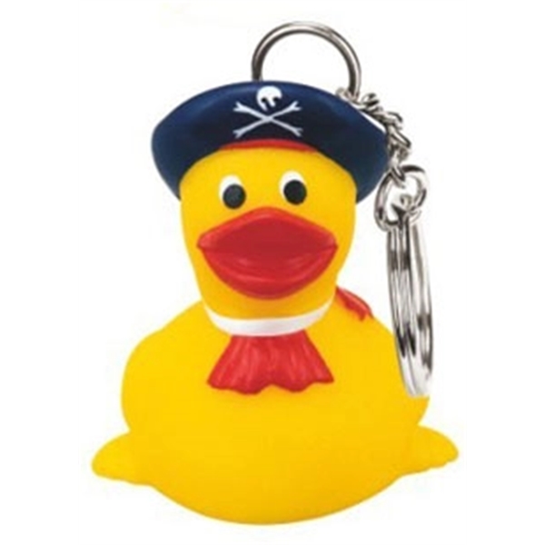 Rubber Pirate Duck Key Chain.... from ASI 57705 Goodview Industries Co Inc