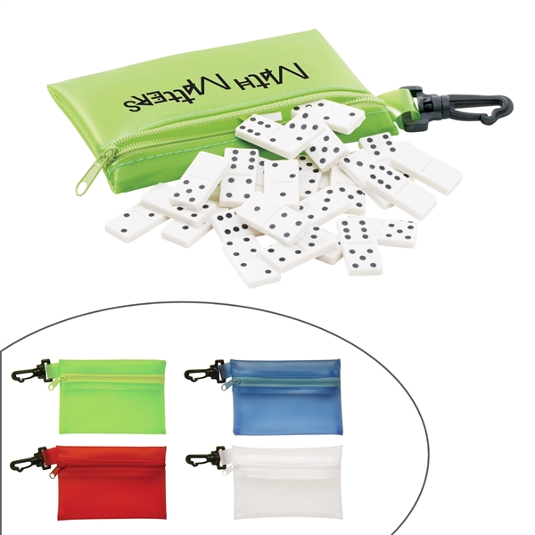 Set of 28 1" dominoes and instructions in 4 3/4" x... from ASI 63549 Jornik Manufacturing Corp / Jornik