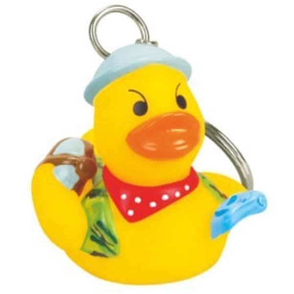 Rubber Travel Duck Key Chain.... from ASI 57705 Goodview Industries Co Inc