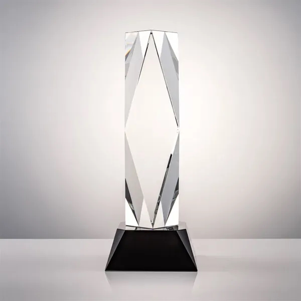 The award centers on a large diamond surrounded by ripples and... from ASI 84592 St Regis Group / St Regis