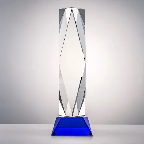 This award centers on a large diamond surrounded by ripples and... from ASI 84592 St Regis Group / St Regis