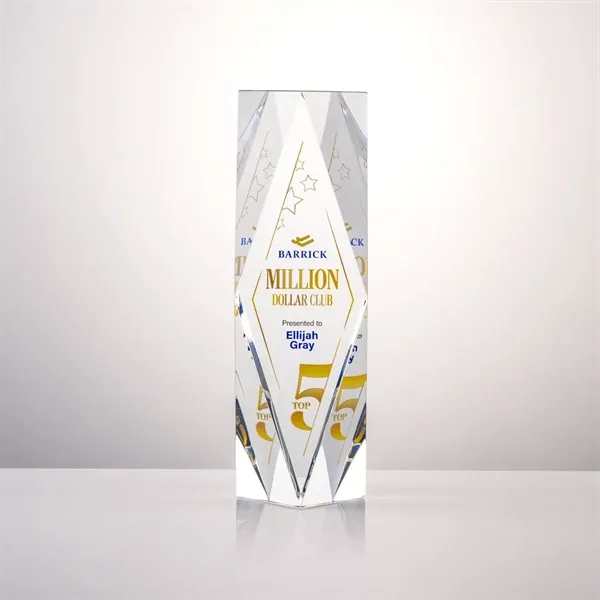 This majestic award centers on a large diamond surrounded by ripples... from ASI 84592 St Regis Group / St Regis