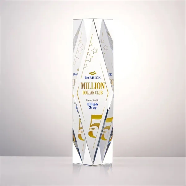 This majestic award centers on a large diamond surrounded by ripples... from ASI 84592 St Regis Group / St Regis