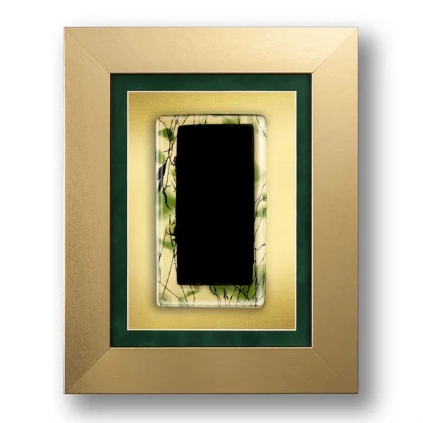 Glass wall plaque; made in USA.... from ASI 84592 St Regis Group / R S Owens & Co Inc