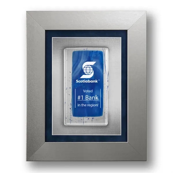 Glass wall plaque; made in USA.... from ASI 84592 St Regis Group / R S Owens & Co Inc