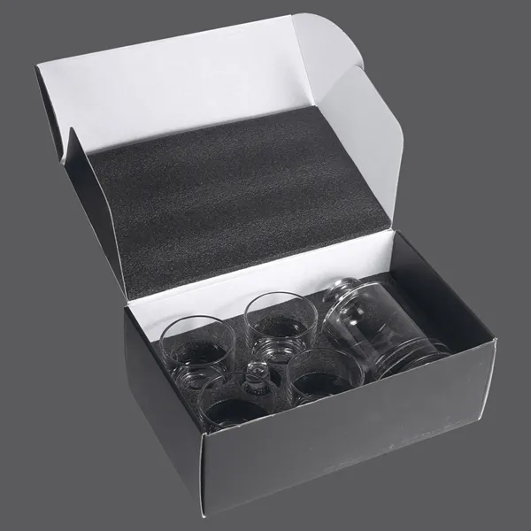 Golf-themed decanter gift set with custom imprint, perfect for corporate gifts,... from ASI 72657 Active Life Promo / Apres Ski Active Life