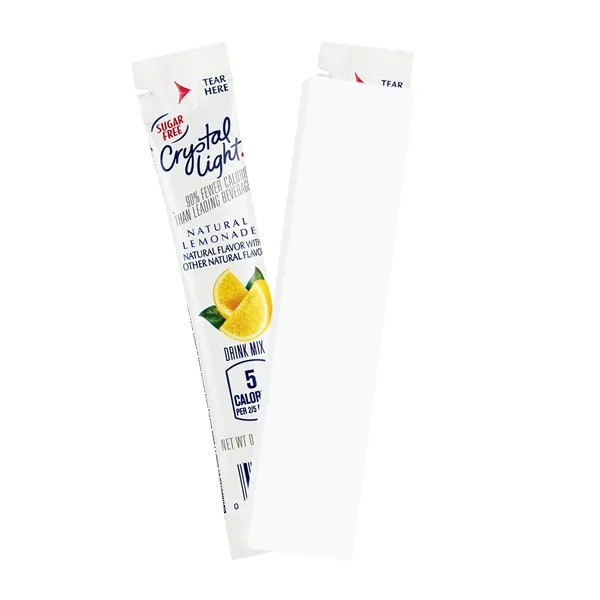 Single serve Crystal Light® Packet measuring 1" x .2" x 4.3"... from ASI 71685 Midnite Snax®