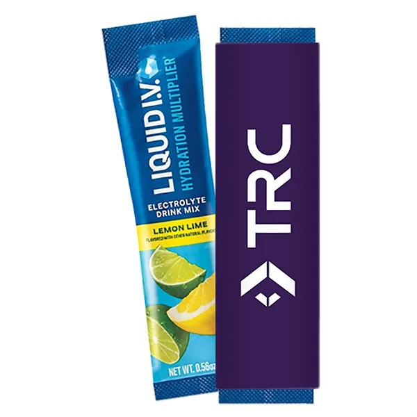 Single serve Liquid I.V.® Hydration Multiplier Packet measuring 1.375" x .375"... from ASI 71685 Midnite Snax®