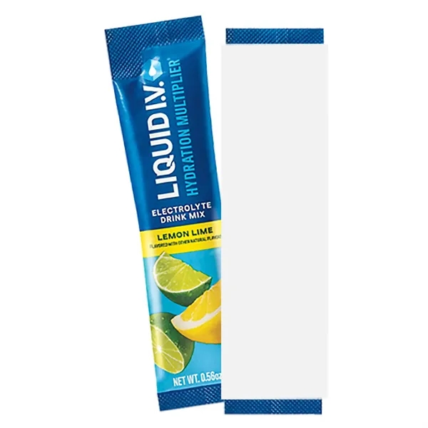 Single serve Liquid I.V.® Hydration Multiplier Packet measuring 1.375" x .375"... from ASI 71685 Midnite Snax®