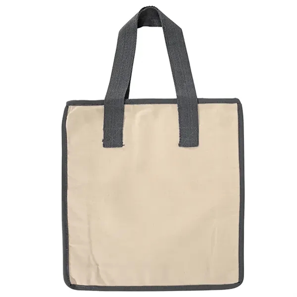 Hilton Heavy Cotton Color Trim Tote features vibrant color accents; crafted... from ASI 67557 LimeLight Ent