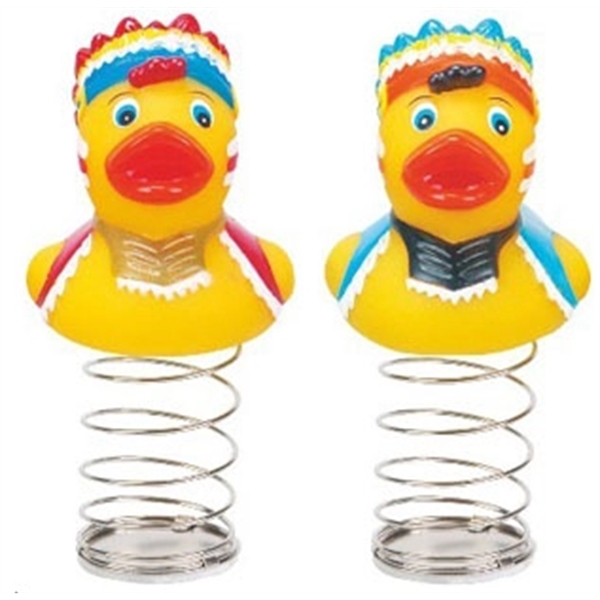 Rubber Indian Chief Duck Bobble.... from ASI 57705 Goodview Industries Co Inc