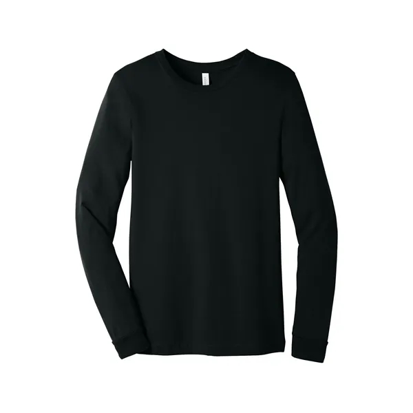 BELLA+CANVAS Unisex Heather CVC Long Sleeve Tee... from ASI 84863 SanMar