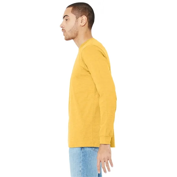 BELLA+CANVAS Unisex Heather CVC Long Sleeve Tee... from ASI 84863 SanMar