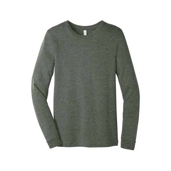 BELLA+CANVAS Unisex Heather CVC Long Sleeve Tee... from ASI 84863 SanMar