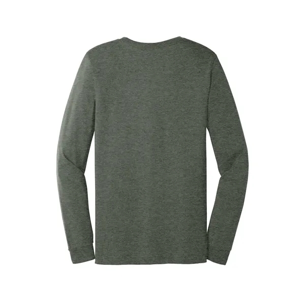 BELLA+CANVAS Unisex Heather CVC Long Sleeve Tee... from ASI 84863 SanMar
