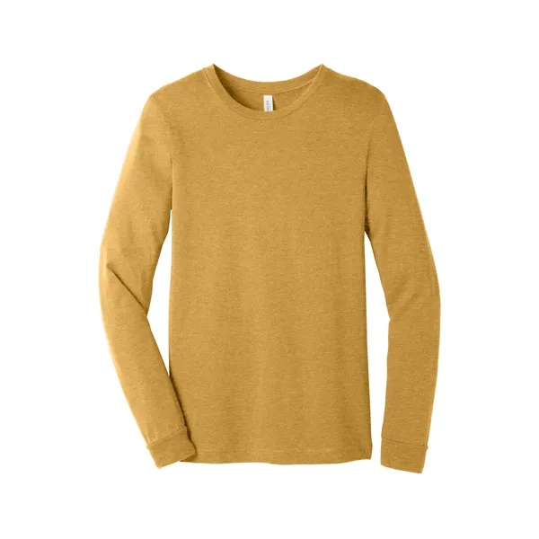 BELLA+CANVAS Unisex Heather CVC Long Sleeve Tee... from ASI 84863 SanMar