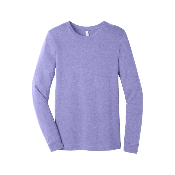 BELLA+CANVAS Unisex Heather CVC Long Sleeve Tee... from ASI 84863 SanMar
