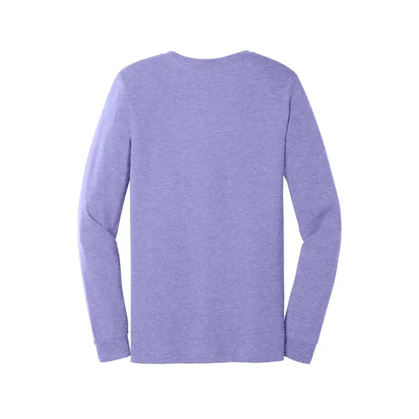 BELLA+CANVAS Unisex Heather CVC Long Sleeve Tee... from ASI 84863 SanMar