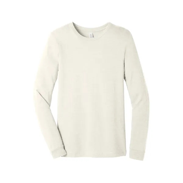 BELLA+CANVAS Unisex Heather CVC Long Sleeve Tee... from ASI 84863 SanMar