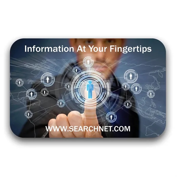 1 3/4" x 2 3/4" rectangular shaped magnet with rounded corners... from ASI 68507 The Magnet Group / Magnet LLC™