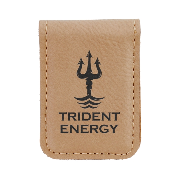 1 3/4" x 2 1/2" money clip made of light brown... from ASI 74601 Calico