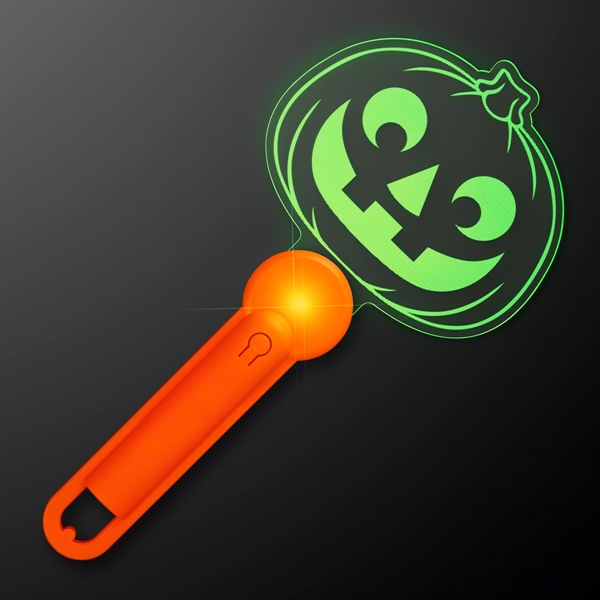 Halloween Pumpkin Lights Acrylic Wand; Blank & Imprinted pricing... from ASI 34194 ALightPromos
