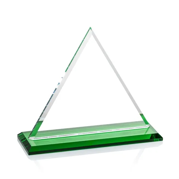 Our extraordinary Starfire triangle award is combined with an emerald crystal... from ASI 84592 St Regis Group / St Regis