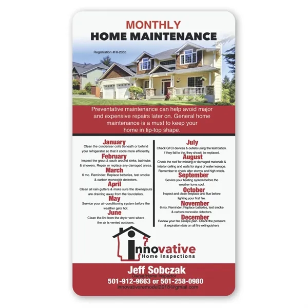 4" x 7" rectangle shaped magnet with round corners and four... from ASI 68507 The Magnet Group / Magnet LLC™