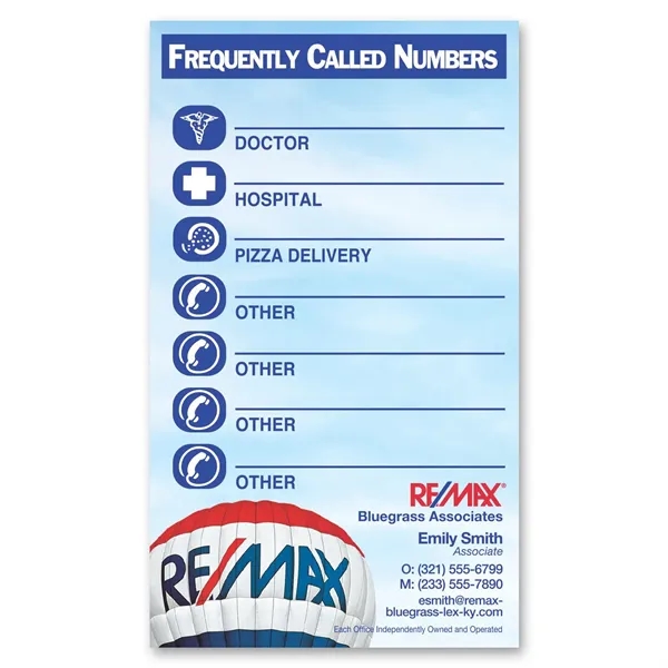 Informational magnets with 4 color process imprinting.... from ASI 68507 The Magnet Group / Magnet LLC™