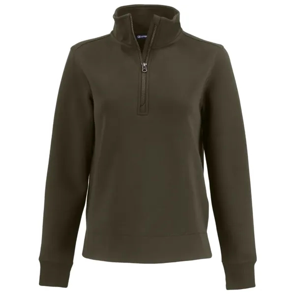 Cutter & Buck Roam Recycled Womens Quarter Zip Pullover... from ASI 47965 Cutter & Buck