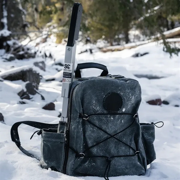 USA Made shoulder Sling Pack made from durable 15-ounce canvas with... from ASI 46170 Compass Industries Inc