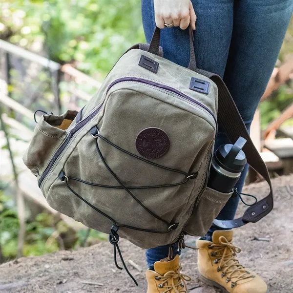 USA Made shoulder Sling Pack made from durable 15-ounce canvas with... from ASI 46170 Compass Industries Inc