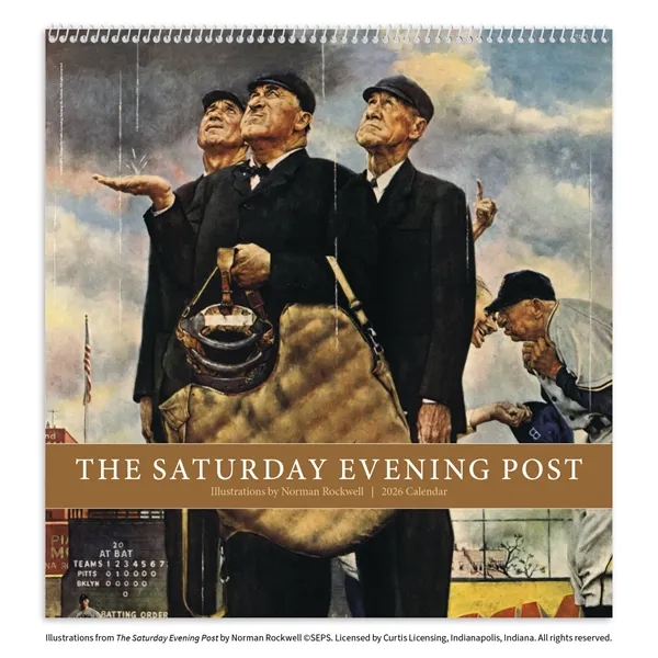 The Saturday Evening Post... from ASI 40480 Koozie Group / Norwood Triumph Calendar