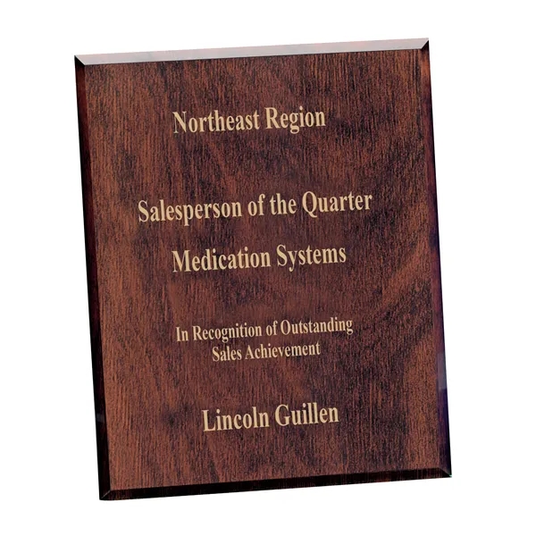 Trillinnium Award Plaque - 8" x 10"... from ASI 40480 Koozie Group / Norwood