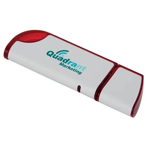 2 GB Slanted USB 2.0 Flash Drive... from ASI 40480 Koozie Group