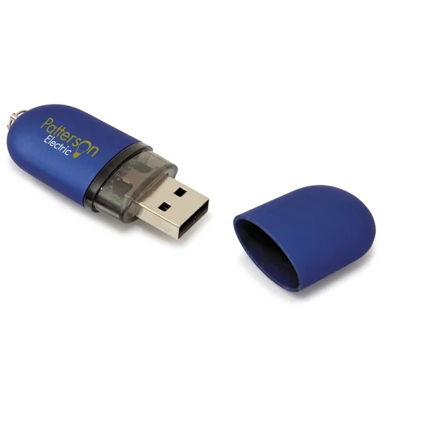 16 GB Oval USB 2.0 Flash Drive... from ASI 40480 Koozie Group
