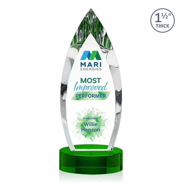 Fortier VividPrint™ Award - Green... from ASI 84592 St Regis Group / St Regis