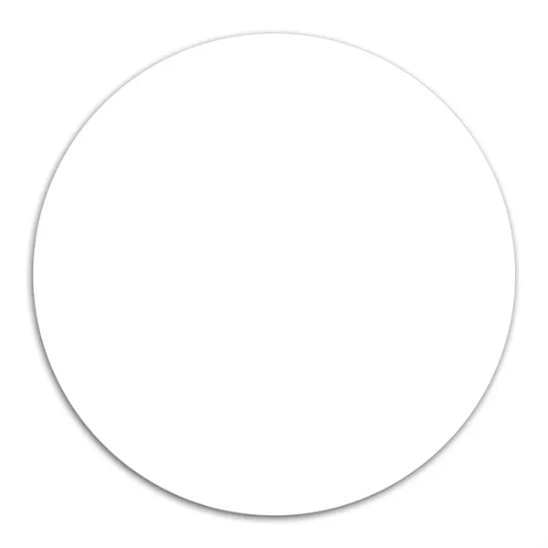 8" circle shaped mousepad with repositionable adhesive backing and textured plastic... from ASI 68507 The Magnet Group / Magnet LLC™