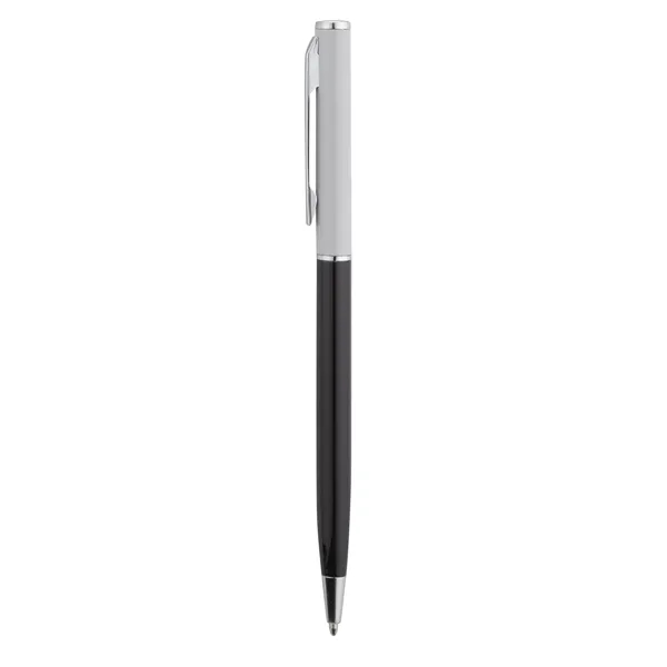 Lithe, Metal, Twist Action, Ballpoint, Slim, Pocket Clip, Writing Instrument, Ink... from ASI 46755 Cosmo Promos