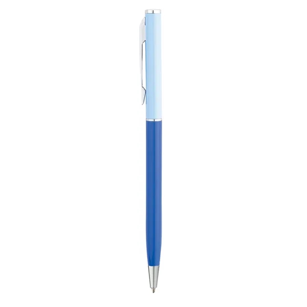 Lithe, Metal, Twist Action, Ballpoint, Slim, Pocket Clip, Writing Instrument, Ink... from ASI 46755 Cosmo Promos