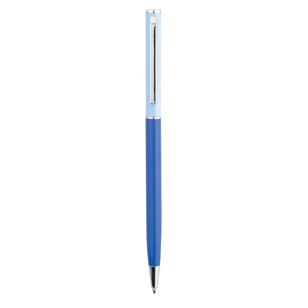 Lithe, Metal, Twist Action, Ballpoint, Slim, Pocket Clip, Writing Instrument, Ink... from ASI 46755 Cosmo Promos