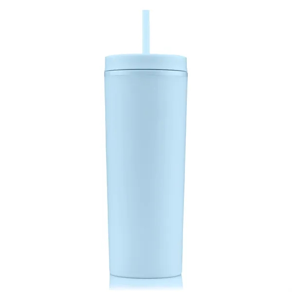 18 ounce tumblers with lid and straw; made of 100% recycled... from ASI 57800 Gordon Sinclair / Gordon Sinclair®