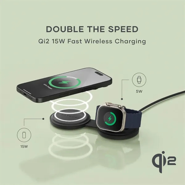 SATECHI® OntheGo 2-in-1 Wireless Charger... from ASI 84592 St Regis Group