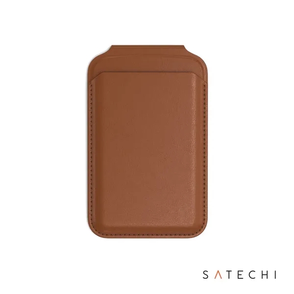 Satechi® MagSafe vegan-leather wallet holds 4 cards, doubles as iPhone stand,... from ASI 84592 St Regis Group