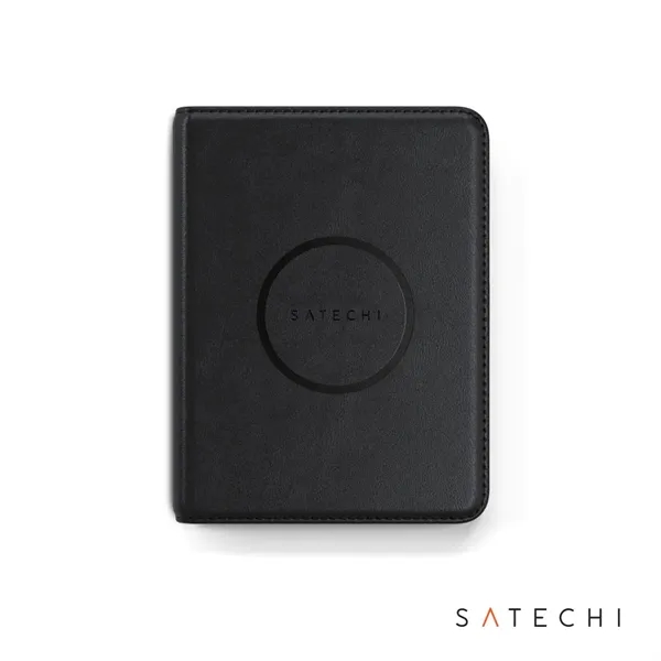 Satechi® Vegan-leather passport cover with Find My, RFID protection, wireless charging,... from ASI 84592 St Regis Group