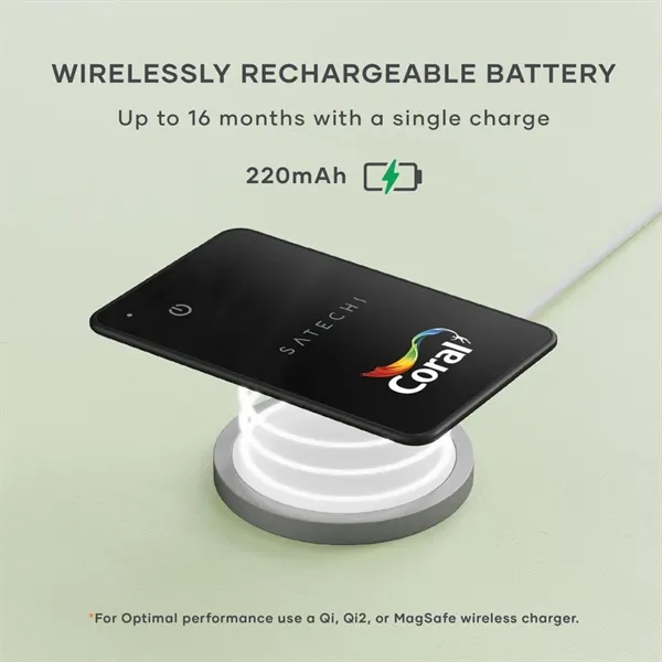 Satechi® Slim, water-resistant tracker fits in your wallet. Find My enabled,... from ASI 84592 St Regis Group